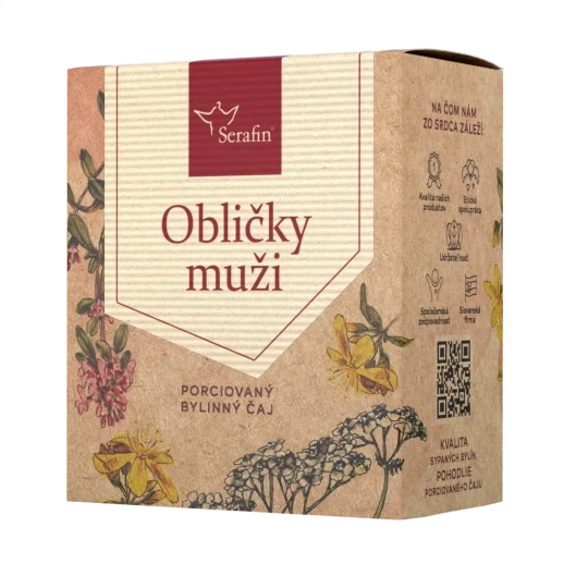 Obličky muži – porciovaný čaj 37,5g, Serafin