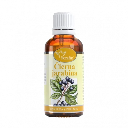Čierna jarabina – tinktúra z pupeňov 50 ml, Serafin