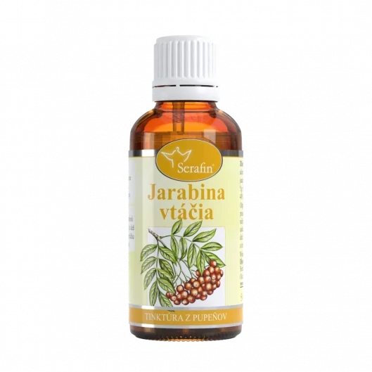 Jarabina vtáčia – tinktúra z pupeňov 50 ml, Serafin