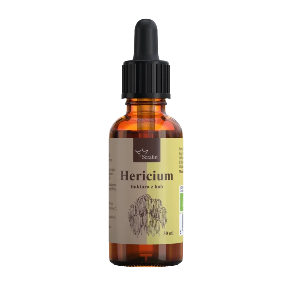 Hericium BIO - tinktúra z huby 30ml, Serafin