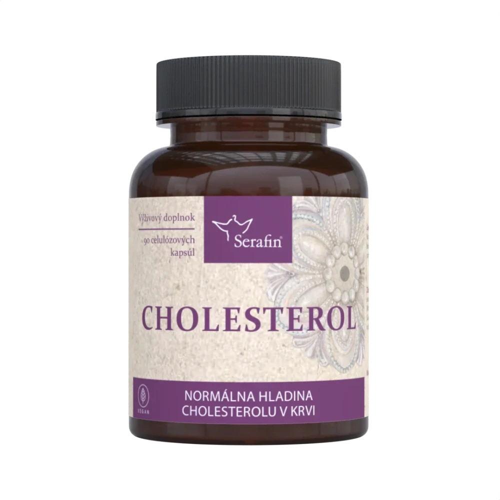 Cholesterol - prírodné kapsuly, 90 ks, Serafin