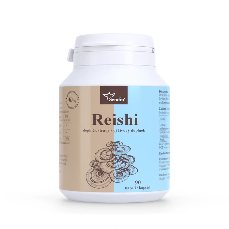 Reishi - prírodné kapsuly, 90 ks, Serafin