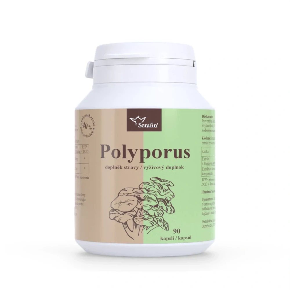 Polyporus - prírodné kapsuly, 90 ks, Serafin