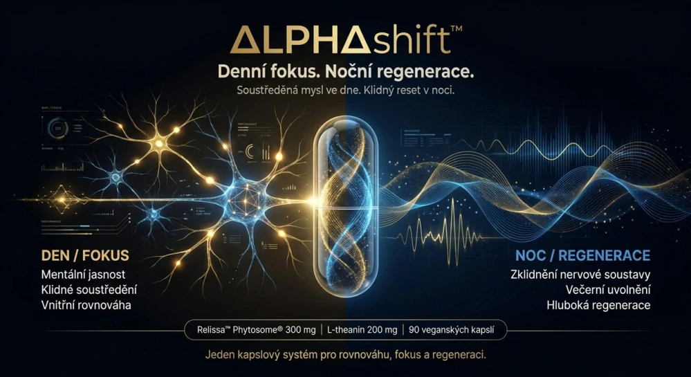 AlphaShift™ – Relissa™ Phytosome® & L-Theanin, 90 kapsúl, Superionherbs