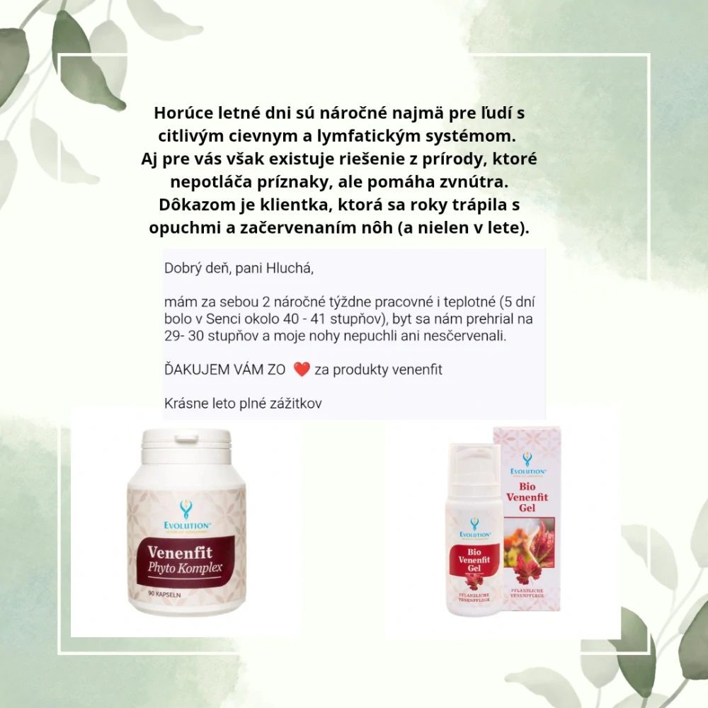 Venenfit phyto komplex, 90 rastlinných kapsúl, Evolution