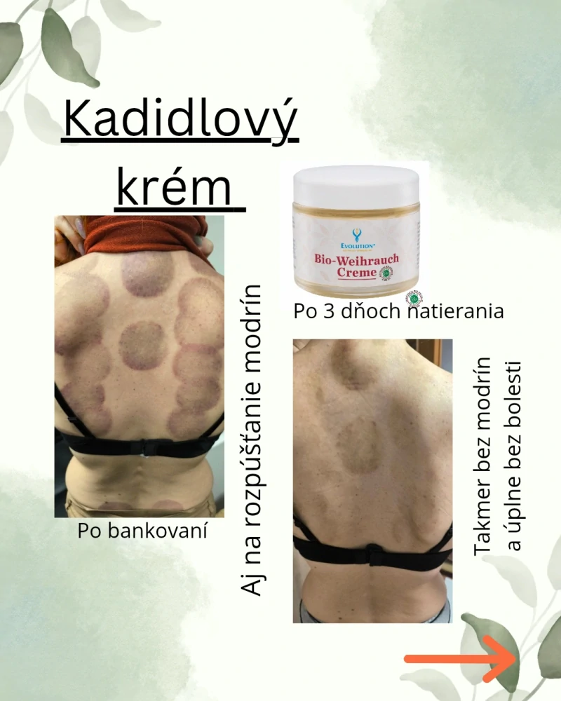 Bio kadidlový krém, 100ml, Evolution