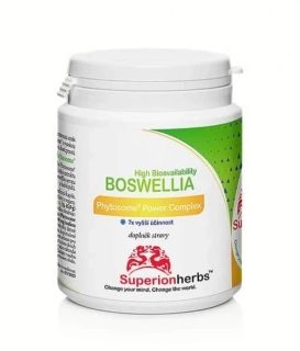 Boswellia Phytosome® – boswellin s vysokou vstrebateľnosťou, Superionherbs