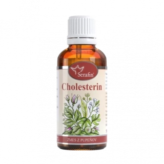 Cholesterin – zmes z pupeňov 50ml, Serafin
