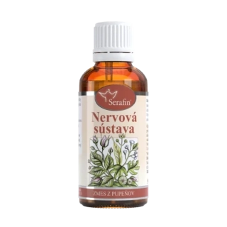 Nervová sústava - zmes z pupeňov 50ml, Serafin