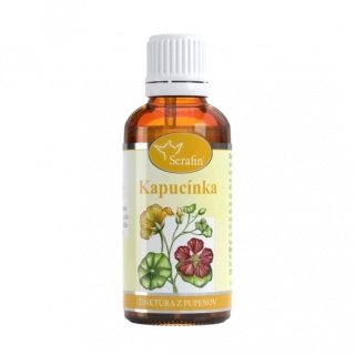 Kapucínka – tinktúra z pupeňov 50 ml, Serafin