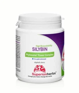 Silybin, Phytosome® – silybín s vysokou vstrebateľnosťou, 90 ks, Superionherbs