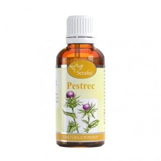 Pestrec – tinktúra z pupeňov 50 ml, Serafin