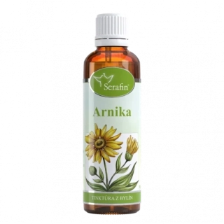 Arnika – tinktúra z bylín 50ml, Serafin