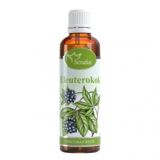 Eleuterokok – tinktúra z bylín 50ml, Serafin