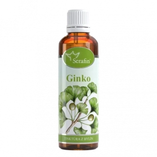 Ginko – tinktúra z bylín 50ml, Serafin