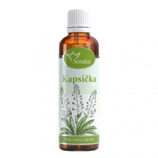 Kapsička – tinktúra z bylín 50ml, Serafin