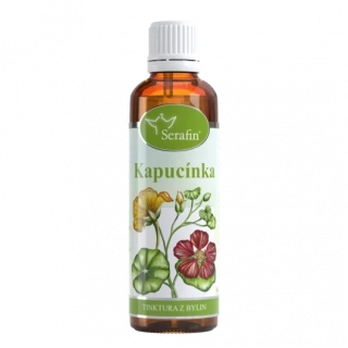 Kapucínka – tinktúra z bylín 50 ml, Serafin
