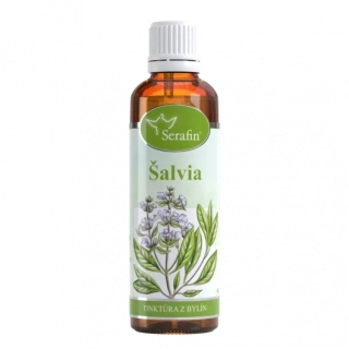 Šalvia – tinktúra z bylín 50 ml, Serafin