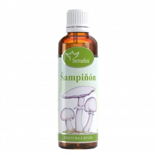 Šampiňón – tinktúra z bylín 50ml, Serafin