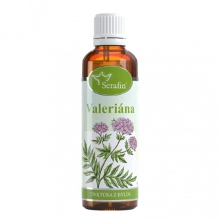 Valeriána – tinktúra z bylín 50 ml, Serafin