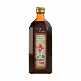 Priedušky a pľúca-čajový koncentrát 250ml, Serafin