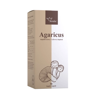 Agaricus - prírodné kapsuly, 90 ks, Serafin