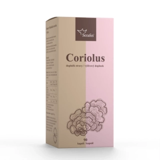Coriolus - prírodné kapsuly, 90 ks, Serafin