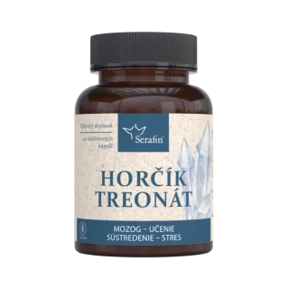 Horčík treonát - prírodné kapsuly, 90 ks, Serafin