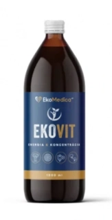 EKOVIT - energia a koncentrácia - šťava 1000ml, EcoMedica