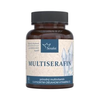 Multiserafin s vitamínom D - prírodné kapsuly, 90 ks, Serafin