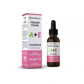 Vitamíny A + E v kvapkách, EcoMedica