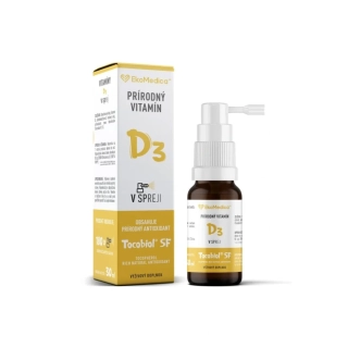 Prírodný vitamín D3 v spreji, 30ml, EkoMedica