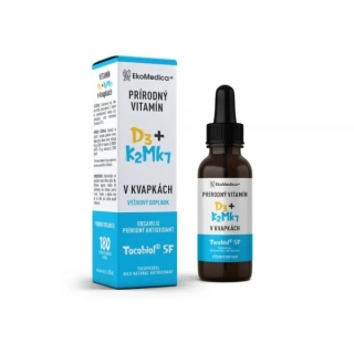 Prírodný vitamín D3 + K2MK7 v spreji, EcoMedica