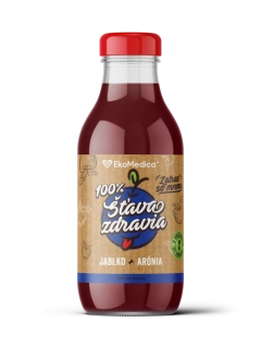 Šťava zdravia - jablko + arónia, 300ml, EcoMedica