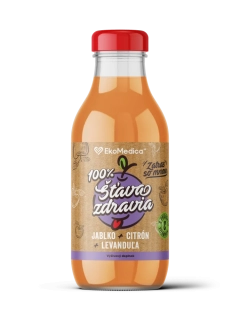 Šťava zdravia - jablko + citrón + levanduľa, 300ml, EcoMedica