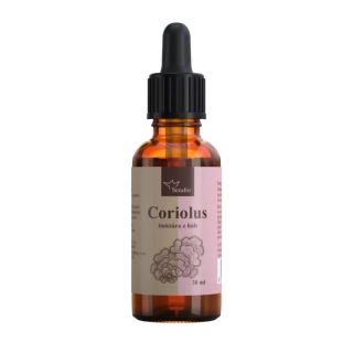 Coriolus - tinktúra z húb, 30ml, Serafin
