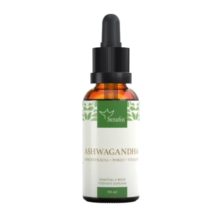  Ashwagandha -  tinktúra, 30ml, Serafin
