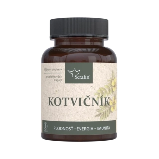 Kotvičník - prírodné kapsuly, 90 ks, Serafin