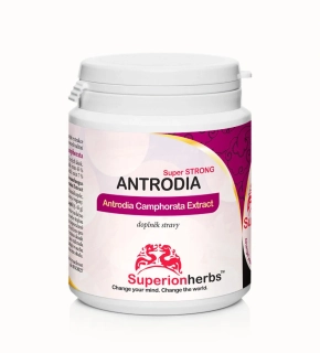 Antrodia Camphorata - 100% čistý extrakt, 90 ks, Superionherbs