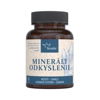 Minerály odkyslenie - prírodné kapsuly, 90 ks, Serafin