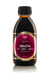 Lipozomálne prírodné želežo, 200ml, Vesantech