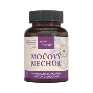 Močový mechúr -  prírodné kapsuly, 90ks, Serafin