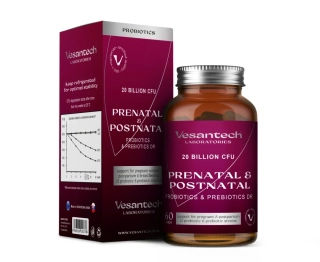Probiotiká Vesantech Prenatal & Postnatal 20 miliard CFU