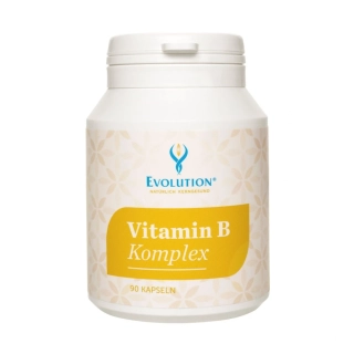Vitamín B komplex, 90 rastlinných kapsúl, Evolution