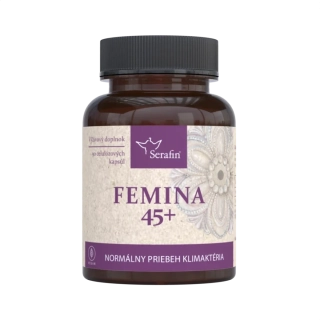 Femina happy 45+ - prírodné kapsuly, 90 ks, Serafin