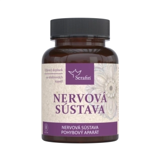 Nervová sústava - prírodné kapsuly, 90 ks, Serafin